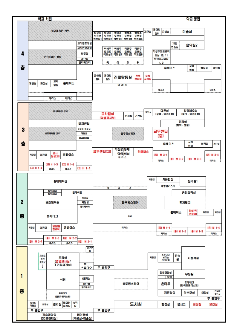 시설배치도